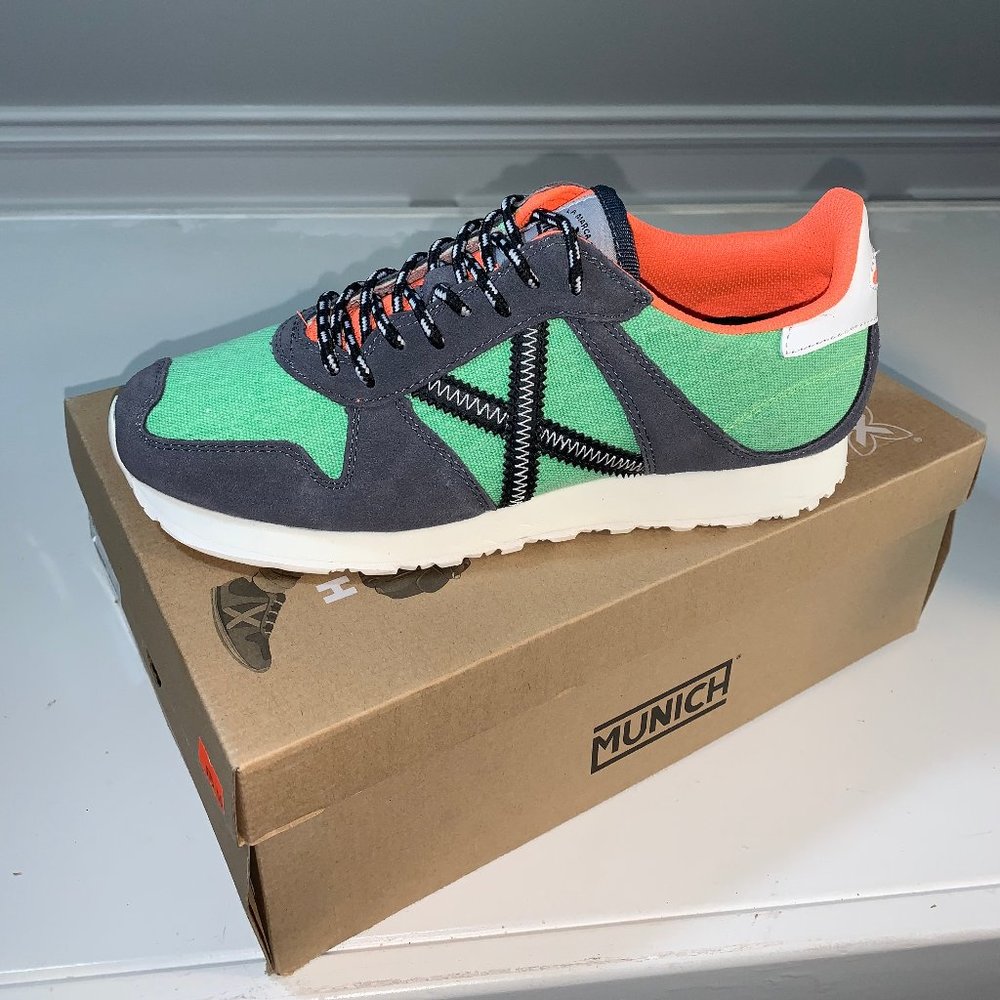 MUNICH FOOTWEAR - Massana 272 - Bright GRN/NVY/ORG